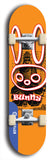 Bunny #7: Blue Logo Skateboard Deck
