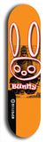 Bunny #7: Black Logo Skateboard Deck