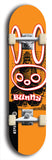 Bunny #7: Black Logo Skateboard Deck