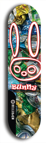 Bunny #8: Black Logo Skateboard Deck