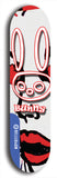 Bunny #9: Blue Logo Skateboard Deck