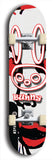 Bunny #9: Black Logo Skateboard Deck