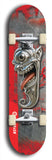 Chrome Billy #1: Red Logo Skateboard Deck