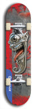 Chrome Billy #1: Blue Logo Skateboard Deck