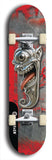 Chrome Billy #1: Black Logo Skateboard Deck