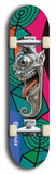 Chrome Billy #2: Blue Logo Skateboard Deck