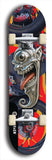 Chrome Billy #3: Black Logo Skateboard Deck