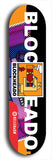 Blockheado #1: Red Logo Skateboard Deck