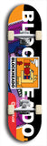 Blockheado #1: Red Logo Skateboard Deck
