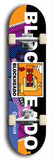 Blockheado #1: Blue Logo Skateboard Deck