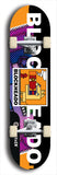 Blockheado #1: Black Logo Skateboard Deck