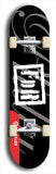 FDR #1: Red Logo Skateboard Deck