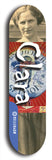 Clara #12: Blue Logo Skateboard Deck