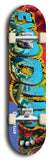 Exodus #1: Blue Logo Skateboard Deck