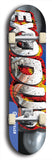 Exodus #3: Blue Logo Skateboard Deck