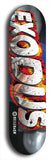 Exodus #3: Black Logo Skateboard Deck