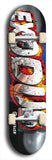 Exodus #3: Black Logo Skateboard Deck