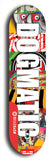 Dogmatic #1: Red Logo Skateboard Deck