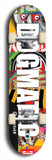 Dogmatic #1: Black Logo Skateboard Deck