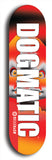 Dogmatic #2: Red Logo Skateboard Deck