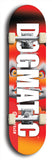 Dogmatic #2: Red Logo Skateboard Deck