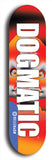 Dogmatic #2: Blue Logo Skateboard Deck