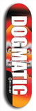 Dogmatic #2: Black Logo Skateboard Deck