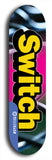 Switch #1: Blue Logo Skateboard Deck
