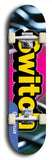 Switch #1: Blue Logo Skateboard Deck