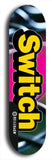 Switch #1: Black Logo Skateboard Deck