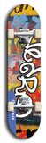 Nedro Valencia #1: Blue Logo Skateboard Deck