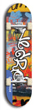 Nedro Valencia #1: Blue Logo Skateboard Deck