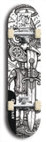 Vicious Judy Stabs Idiots #3: Limited Edition, Black Logo Skateboard Deck