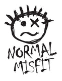 Normal Misfit #2: Limited Edition, Blue Logo Skateboard Deck