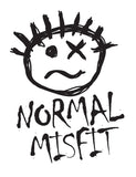 Normal Misfit #15: Limited Edition, Red Logo Skateboard Deck