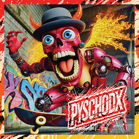 Pyschodx #6: Oversized Heavyweight T-shirt