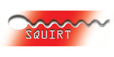 Squirt #2: Limited Edition, Black Logo Skateboard Deck