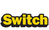 Switch #1: Blue Logo Skateboard Deck