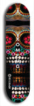 Skateboard deck: Limited edition, North American maple skateboard deck designed by underground artist BellyRash - available widths 7.5 to 8.5 inches in both mellow concave and steep concave shapes. Artwork: XOMFUG logo brand popsicle-shaped deck