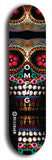 Skateboard deck: Limited edition, North American maple skateboard deck designed by underground artist BellyRash - available widths 7.5 to 8.5 inches in both mellow concave and steep concave shapes. Artwork: XOMFUG logo brand popsicle-shaped deck