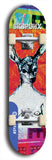 Skateboard deck: Limited edition, North American maple skateboard deck designed by underground artist BellyRash - available widths 7.5 to 8.5 inches in both mellow concave and steep concave shapes. Artwork: SK8PUNX logo brand popsicle-shaped deck