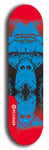 Skateboard deck: Limited edition, North American maple skateboard deck designed by underground artist BellyRash - available widths 7.5 to 8.5 inches in both mellow concave and steep concave shapes. Artwork: SK8PUNX logo brand popsicle-shaped deck