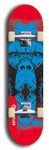 Skateboard deck: Limited edition, North American maple skateboard deck designed by underground artist BellyRash - available widths 7.5 to 8.5 inches in both mellow concave and steep concave shapes. Artwork: SK8PUNX logo brand popsicle-shaped deck