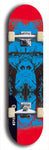 Skateboard deck: Limited edition, North American maple skateboard deck designed by underground artist BellyRash - available widths 7.5 to 8.5 inches in both mellow concave and steep concave shapes. Artwork: SK8PUNX logo brand popsicle-shaped deck