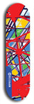 Skateboard deck: Limited edition, North American maple skateboard deck designed by underground artist BellyRash - available widths 7.5 to 8.5 inches in both mellow concave and steep concave shapes. Artwork: TYPE 1 logo brand popsicle-shaped deck