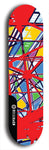 Skateboard deck: Limited edition, North American maple skateboard deck designed by underground artist BellyRash - available widths 7.5 to 8.5 inches in both mellow concave and steep concave shapes. Artwork: TYPE 1 logo brand popsicle-shaped deck