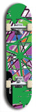 Skateboard deck: Limited edition, North American maple skateboard deck designed by underground artist BellyRash - available widths 7.5 to 8.5 inches in both mellow concave and steep concave shapes. Artwork: TYPE 1 logo brand popsicle-shaped deck