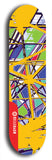 Skateboard deck: Limited edition, North American maple skateboard deck designed by underground artist BellyRash - available widths 7.5 to 8.5 inches in both mellow concave and steep concave shapes. Artwork: TYPE 1 logo brand popsicle-shaped deck