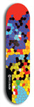 Skateboard deck: Limited edition, North American maple skateboard deck designed by underground artist BellyRash - available widths 7.5 to 8.5 inches in both mellow concave and steep concave shapes. Artwork: TYPE 1 logo brand popsicle-shaped deck