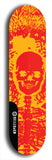 Skateboard deck: Limited edition, North American maple skateboard deck designed by underground artist BellyRash - available widths 7.5 to 8.5 inches in both mellow concave and steep concave shapes. Artwork: SK8PUNX logo brand popsicle-shaped deck